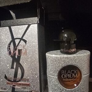 Yves Saint Laurent Black Opium Silver and Black Perfume